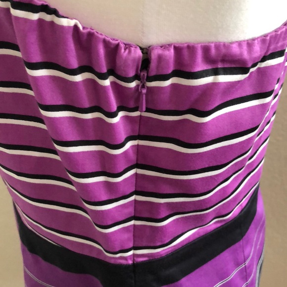 🖤💜Purple and black striped dress🖤💜 - Picture 3 of 3